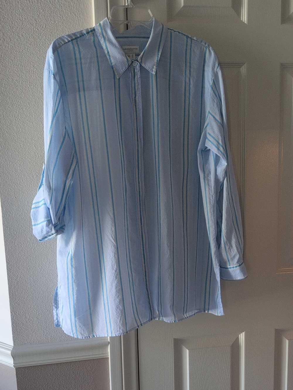 Liz Claiborne XL Cotton Summer Blouse